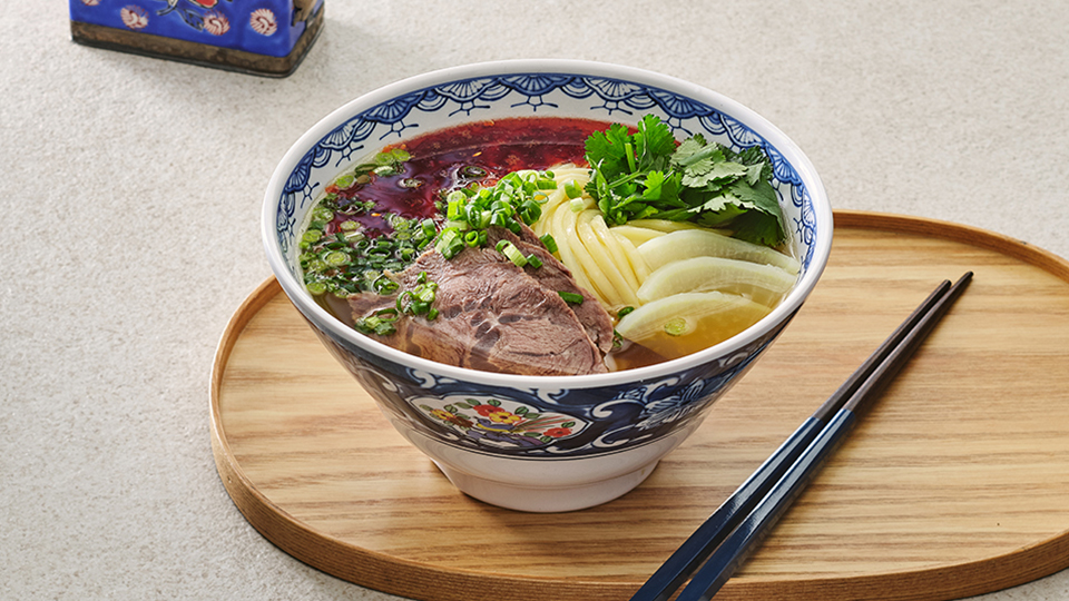 Chinese Lanzhou Beef Noodle